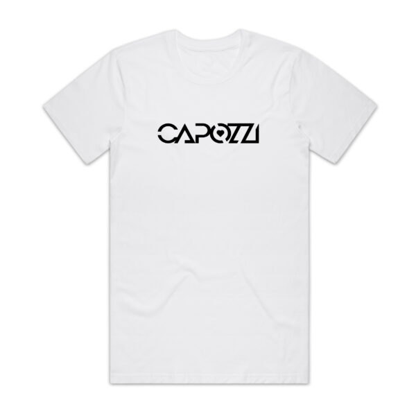 Capozzi Type Logo Tee White